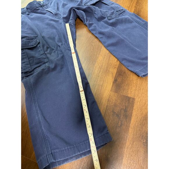 Carhartt Flame Resistant Canvas Cargo Pants Cat 2 Navy Grunge Utility Sz 38x30 - Picture 6 of 10